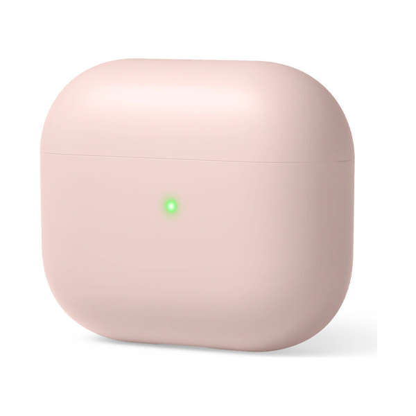 Elago чехол для AirPods 3 силиконовый Liquid Silicone с карабином (розовый) EAP3RH-LPK