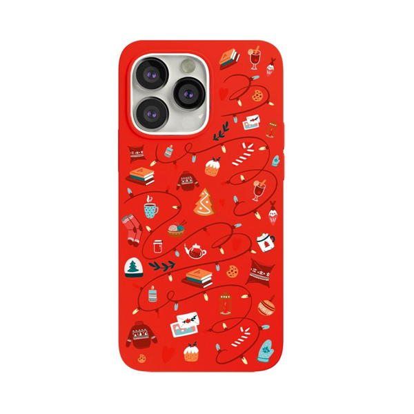 VLP чехол для iPhone 13 Pro Winter (красный) vlp-SCA21-P61CSRD