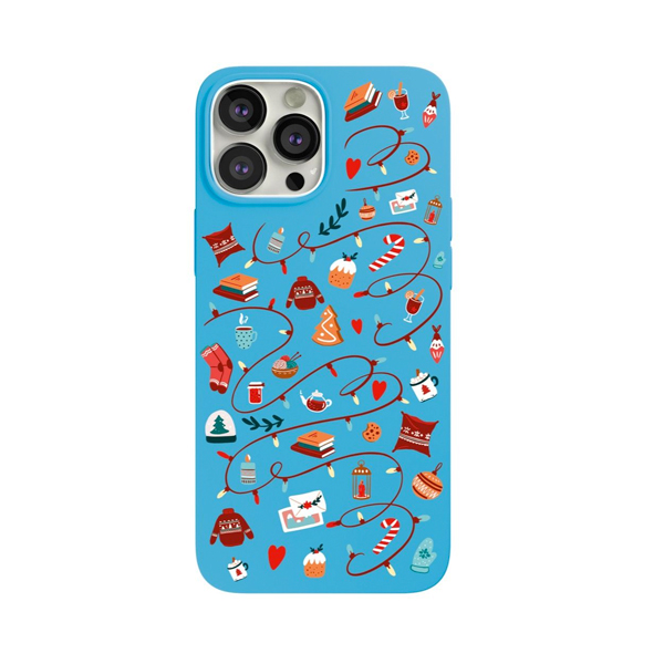 VLP чехол для iPhone 13 Pro Max Winter (голубой) vlp-SCA21-67CSLB