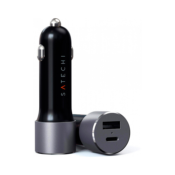 Satechi АЗУ 72W Type-C PD Car Charge (черный) ST-TCPDCCM