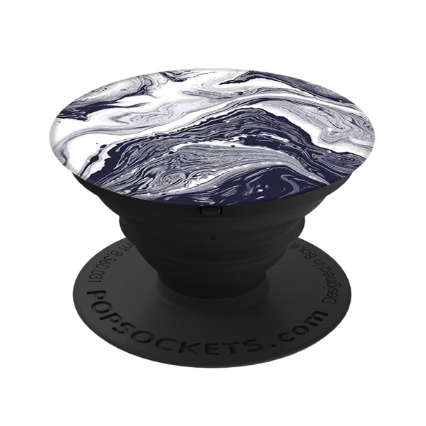 Popsockets держатель для телефона (Black White Marble) 101330