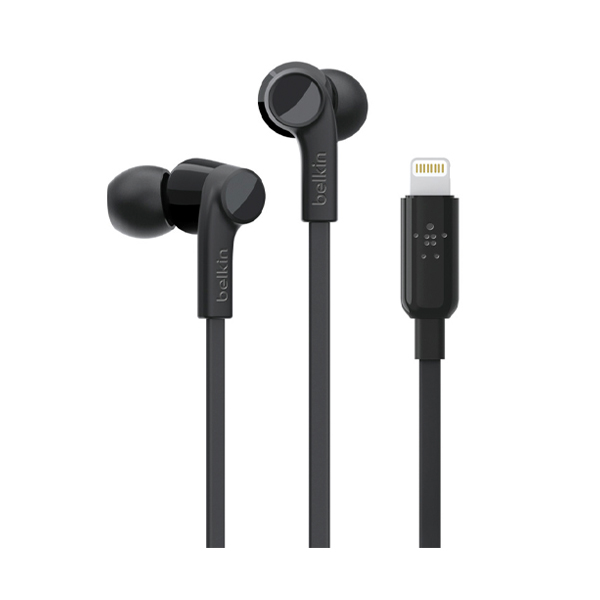 Belkin наушники с разъемом Lightning (черный) G3H0001btBLK