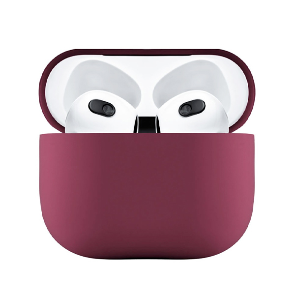 uBear чехол для AirPods 3 cиликоновый Touch Pro (тёмно-фиолетовый) CS140DP04-AP21