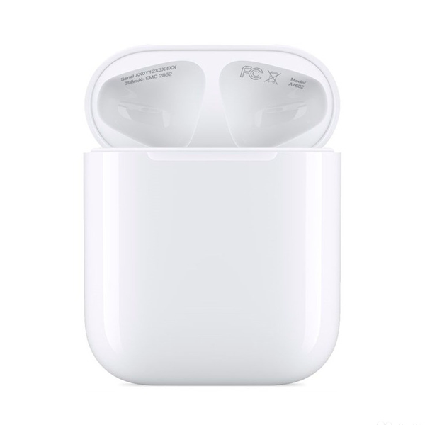Apple футляр с беспроводной зарядкой для Airpods (2 поколения)
