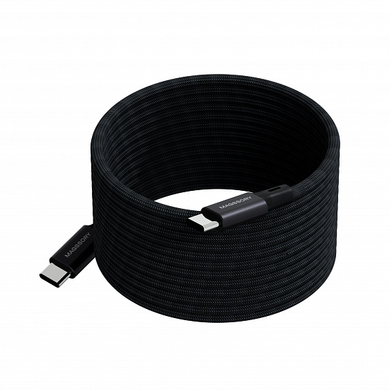 Magssory кабель Type-C/Type-C Link С 240W 2.4м (черный) CBL021b