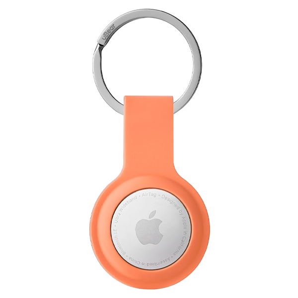 uBear силиконовый брелок для AirTag Ring Case с кольцом (оранжевый) CS97OR01THR-AT1