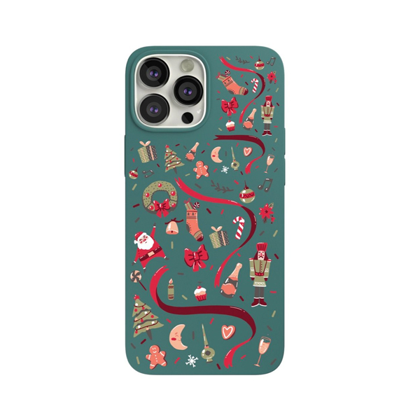 VLP чехол для iPhone 13 Pro Max Winter (темно-зеленый) vlp-SCA21-67CEDG