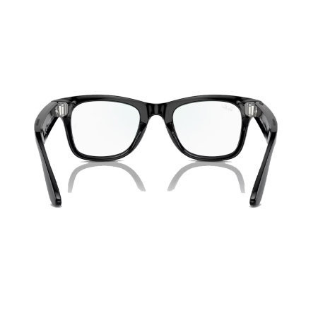 Ray-Ban экшн камера-очки Wayfarer M (Глянцевая черная оправа/Прозрачные линзы) (черный) 601/SB50