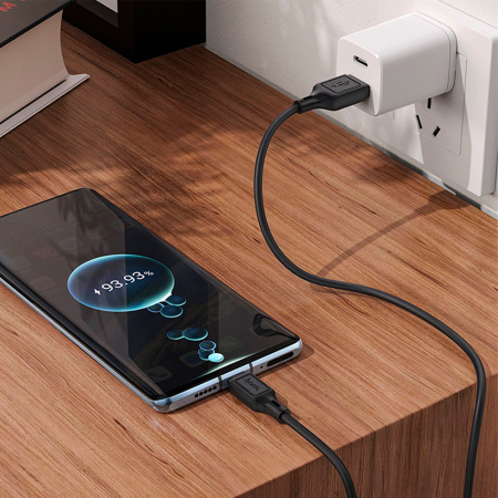 Hoco кабель Type-C/Lightning X90 1м (черный)