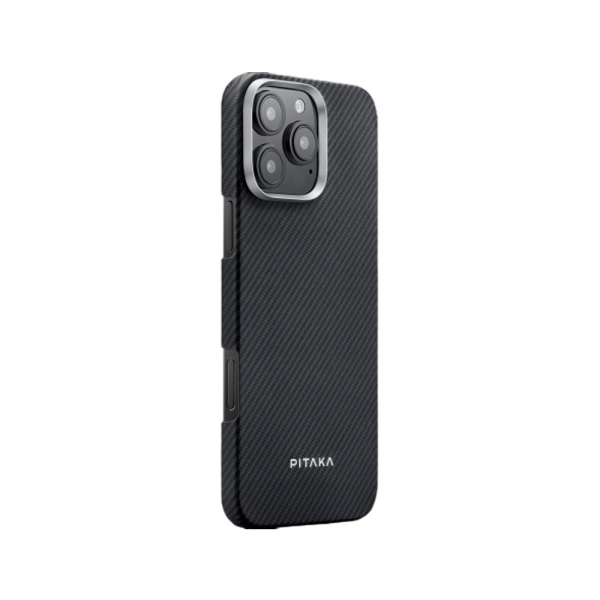 Pitaka чехол для iPhone 16 Pro Ultra-Slim Case 600D MagSafe (черный)