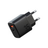 EnergEA СЗУ GoPort Velox Kit GaN35 Type-C + USB A + кабель Type-C/Type-C (черный) CHR-GPVLX-EU-BLK