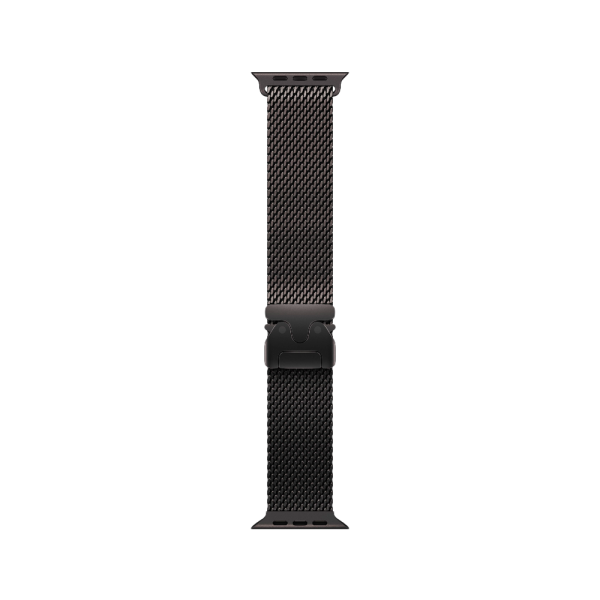 Apple Watch Ultra 3 49mm, черный, Titanium Milanese Loop M черный ремешок