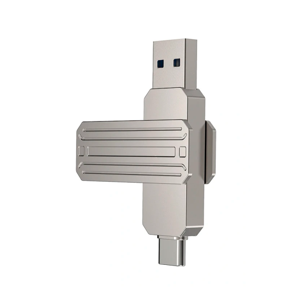 Wiwu флеш накопитель Infinite Wi-FD003 Type-C + USB A 512GB (серебристый)