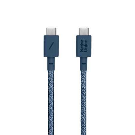 Native Union кабель Type-C/Type-C Belt 1.2м (синий) BELT-C-NAV-2-NP