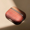 Pitaka чехол для AirPods 4 Aramid Fiber Magnetic Case Sunset (красный)