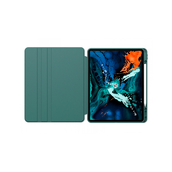 Wiwu чехол для iPad 11 (2025) Waltz Rotative Case (зеленый)