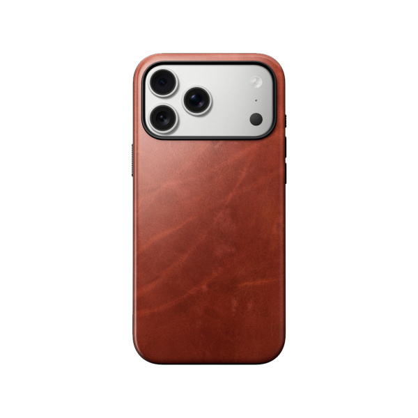 Nomad чехол для iPhone 17 Pro Max Modern Leather Case (Horween) MagSafe (коричневый) NM014223858