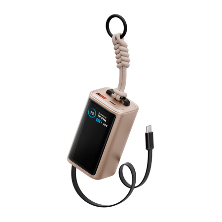 EnergEA внешний аккумулятор ComPac Arc 45W 10000mAh + кабель Type-C (золотой) CP45-ARC10K-GLD