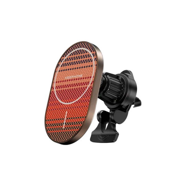 Keephone автодержатель Kevlar Seanova 15W MagSafe (красный)