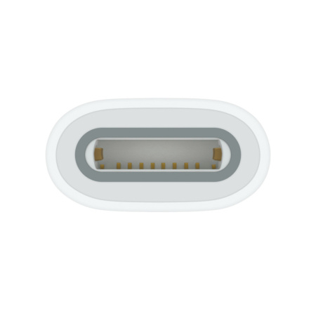 Apple адаптер USB-C to Pencil (белый) MQLU3