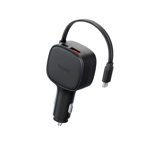 EnergEA АЗУ GoDrive Loop PD84W Type-C + USB A + кабель Type-C (черный) GD-LOOP84-BLK