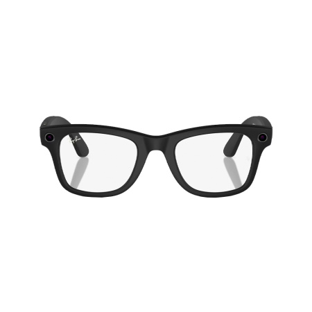 Ray-Ban экшн камера-очки Wayfarer M (Матовая черная оправа/Зеленые линзы хамелеон) (черный) 601SM150