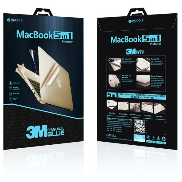 Mocoll пленка для MacBook Air 15.3 M2 (5 в 1) (сияющая звезда) MA15L