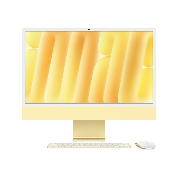 Apple iMac 24" 2024 M4 8CPU/8GPU/16GB/256GB SSD (желтый)