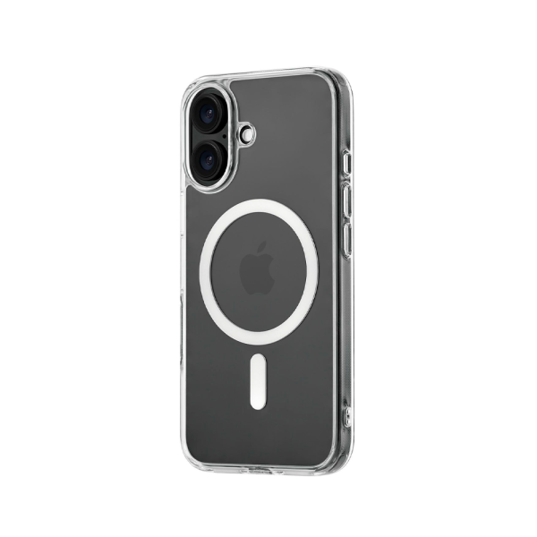 uBear чехол для iPhone 16 Real Mag Case MagSafe (прозрачный) CS395TT61RL-I24M