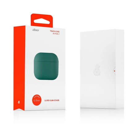 uBear чехол для AirPods 3 cиликоновый (зеленый) CS64GR04-AP21