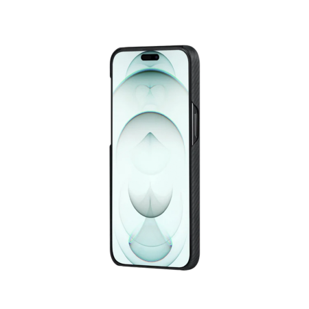 Pitaka чехол для iPhone 15 Pro Max MagEZ Case 4 Rhapsody MagSafe (черно-серый в полоску) FR1501PM