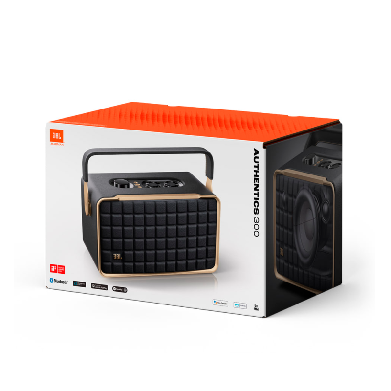 JBL портативная акустическая система Authentics 300 (черный) AUTH300BLK