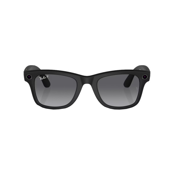 Ray-Ban экшн камера-очки Wayfarer M (Матовая черная оправа/Polar Gradient Graphite) (черн) 601ST350