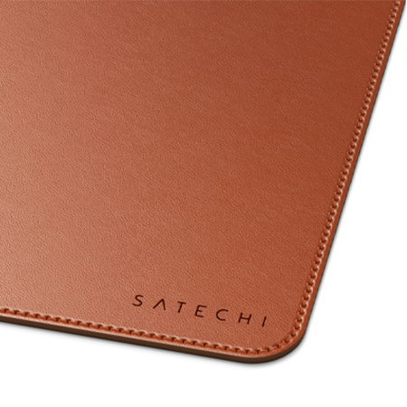 Satechi коврик для мыши 68 х 31,4 Vegan-Leather Premium Desk Mat (коричневый) ST-LPDMN