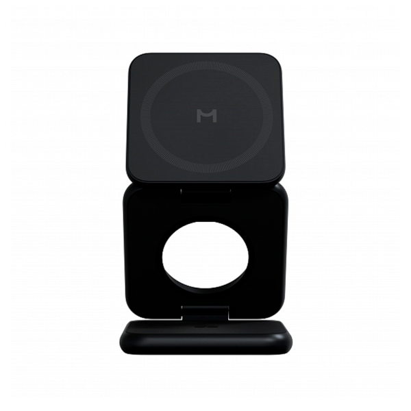 Magssory БЗУ Fold Pro Qi2 3 в 1 (черный) WCH063b