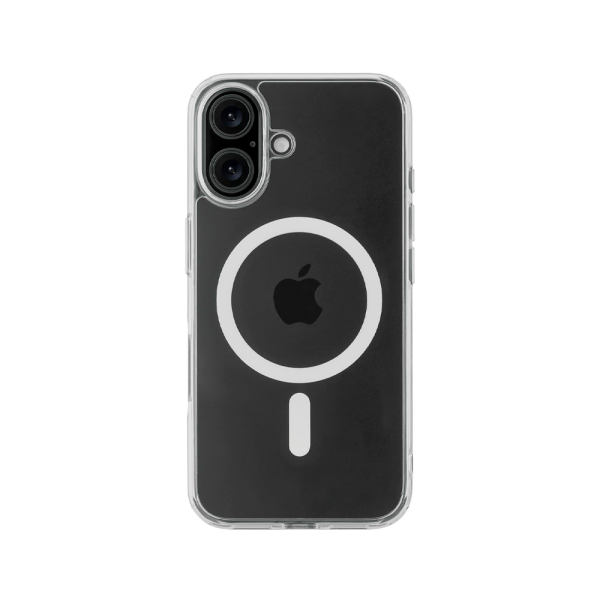 uBear чехол для iPhone 16 Real Mag Case MagSafe (прозрачный) CS395TT61RL-I24M