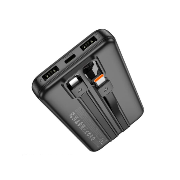 Hoco внешний аккумулятор + СЗУ 10000mAh (черный)