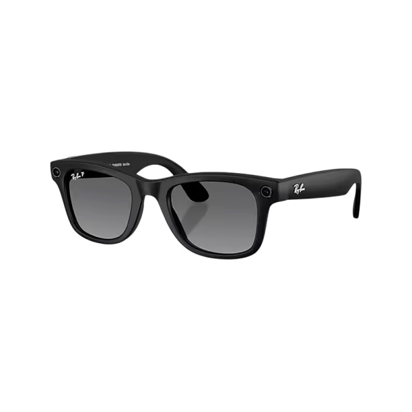 Ray-Ban экшн камера-очки Wayfarer Gen 2 M (Матовая черная оправа/Polar Gradient Graphite) (черный)