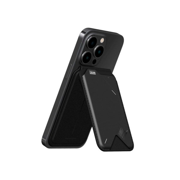 Aulumu бумажник-подставка MagSafe G02 (черный)