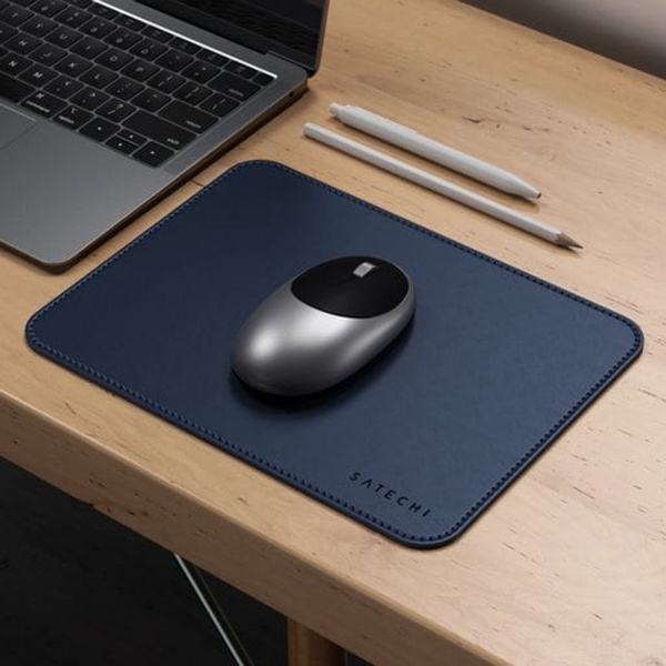 Satechi коврик для мыши 25 x 19 Eco Leather Mouse Pad (синий) ST-ELMPB