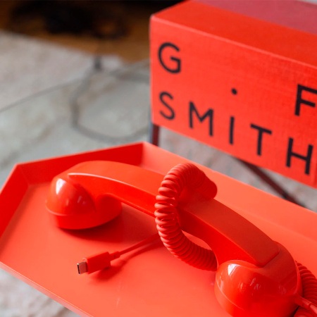 Native Union проводная гарнитура Pop Phone (красный) POP-P-ARD