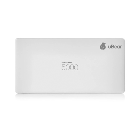 uBear внешний аккумулятор 5000mAh (белый) PB04WH5000-AD