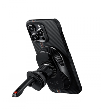 Pitaka автодержатель MagEZ Car Mount Pro 2 Qi2 MagSafe (черный) CM2402N