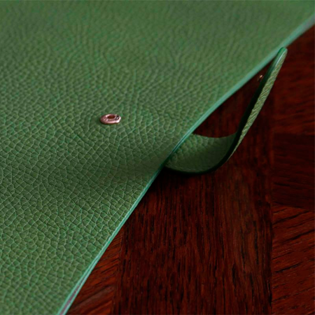 Bustha чехол-папка для MacBook 13.6 Jump Slim Leather (светло-зеленый) BST755377