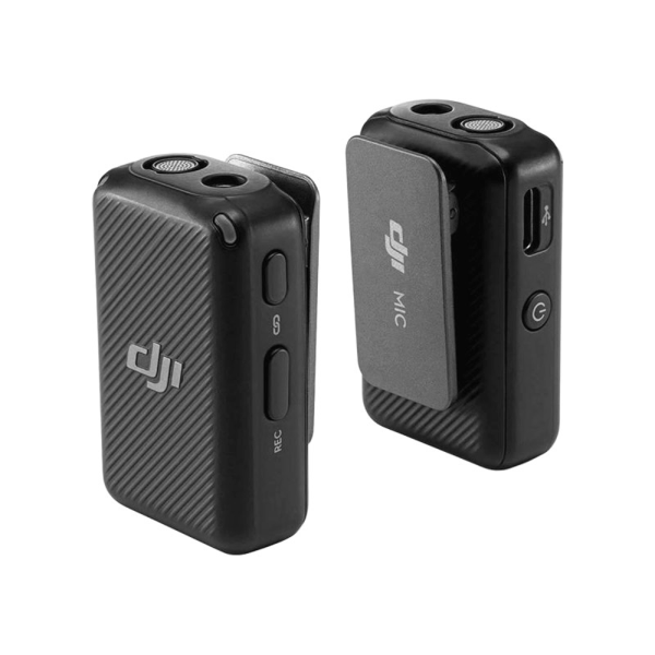 DJI петличный микрофон беспроводной MIC (1 TX + 1 RX) (черный)