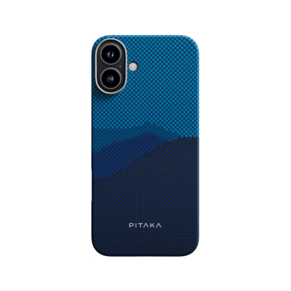 Pitaka чехол для iPhone 16 Tactile Woven Case Horizon MagSafe (принт)