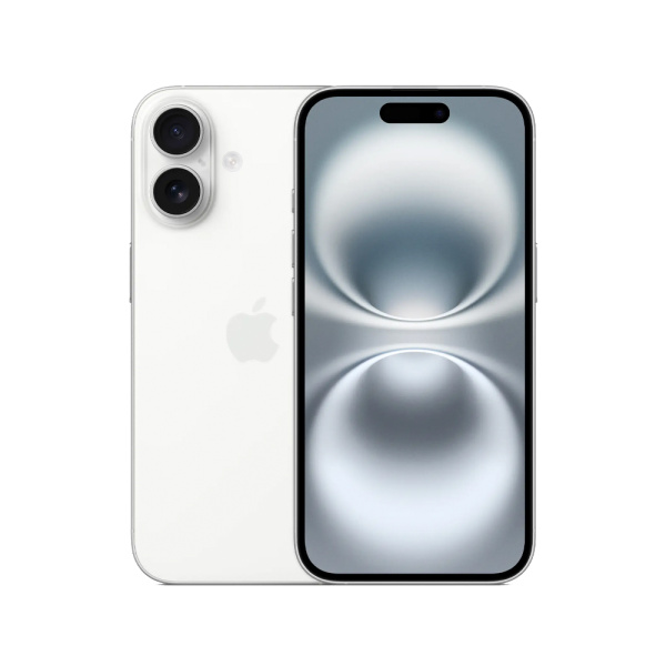 Apple iPhone 16 128 ГБ Белый (без RuStore)