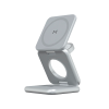Magssory БЗУ Fold Pro Qi2 3 в 1 (серебристый) WCH063s