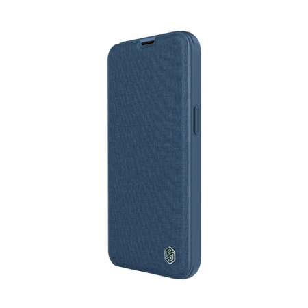 Nillkin чехол для iPhone 14 QIN Pro (Cloth) (синий) 6902048249134