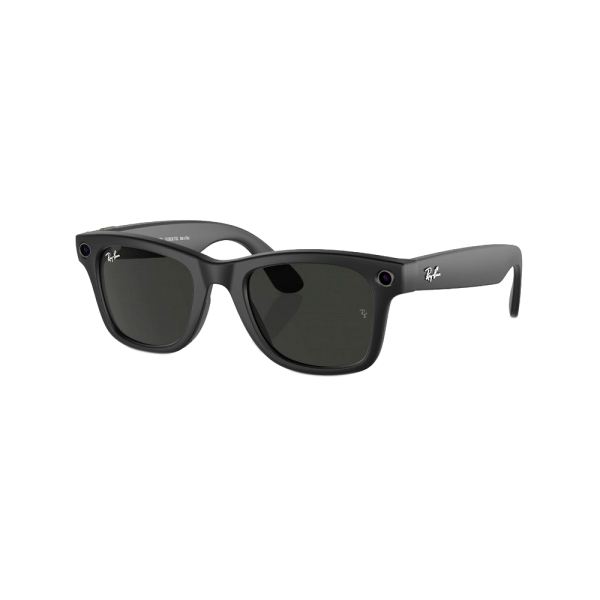 Ray-Ban экшн камера-очки Wayfarer Gen 2 M (Глянцевая черная оправа/Зеленый графит хамелеон) (черный)